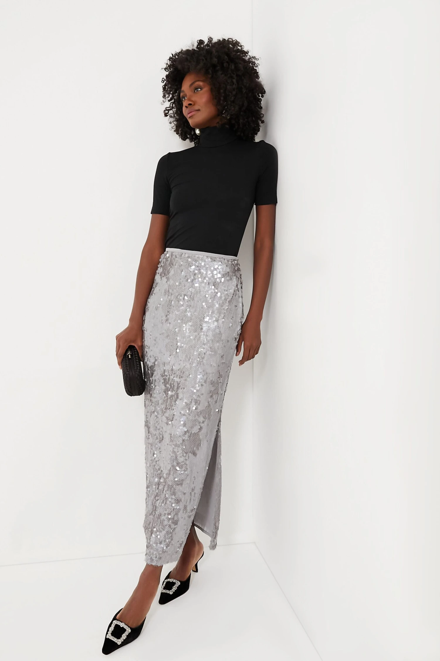 Sequins Maxi Skirt - Image 2