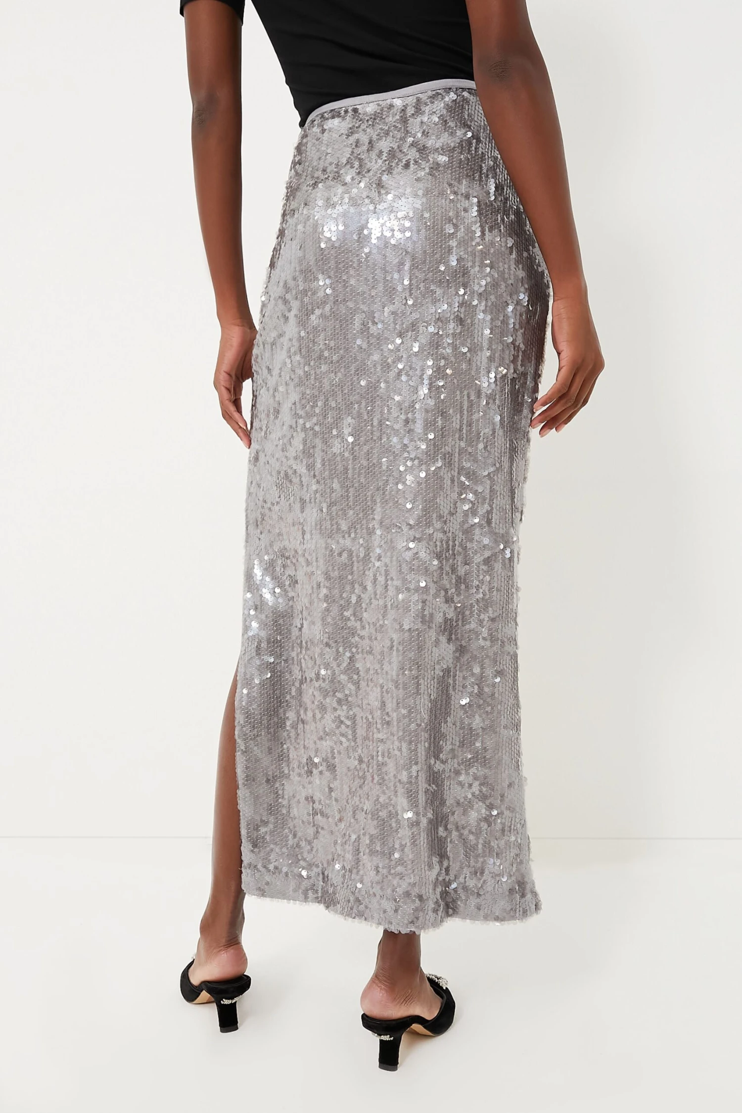 Sequins Maxi Skirt - Image 4