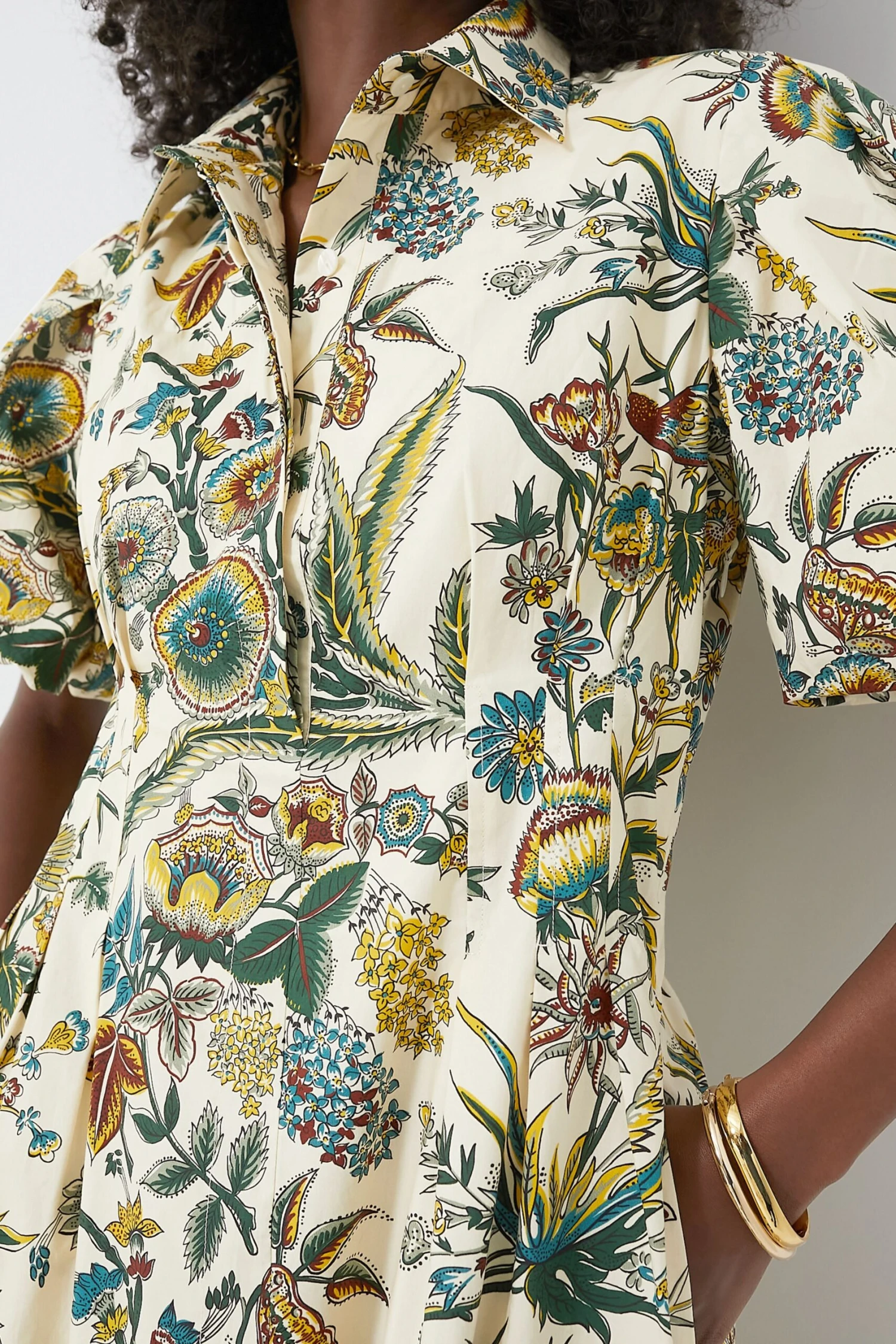 Sharp Floral Delaney Dress - Image 3