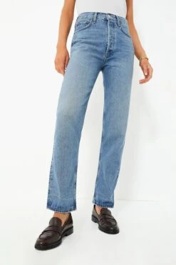 AGOLDE Soul 90's Pinch Waist High Rise Straight