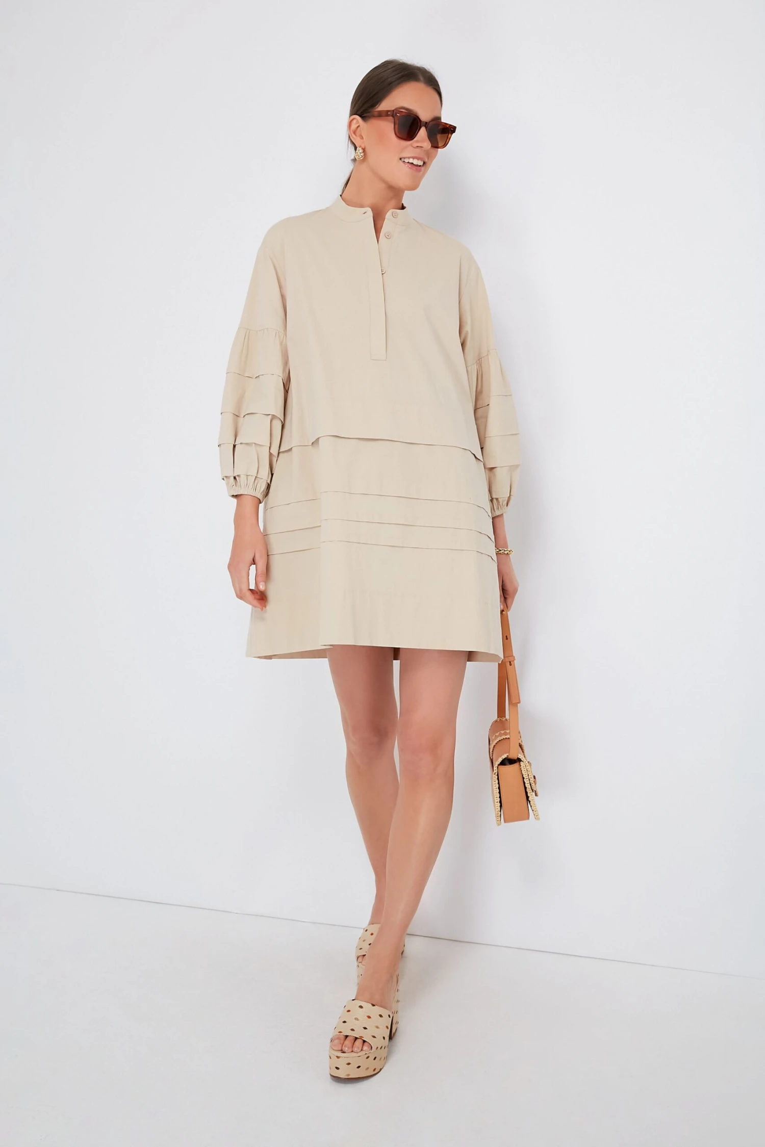 Khaki Chelsea Dress