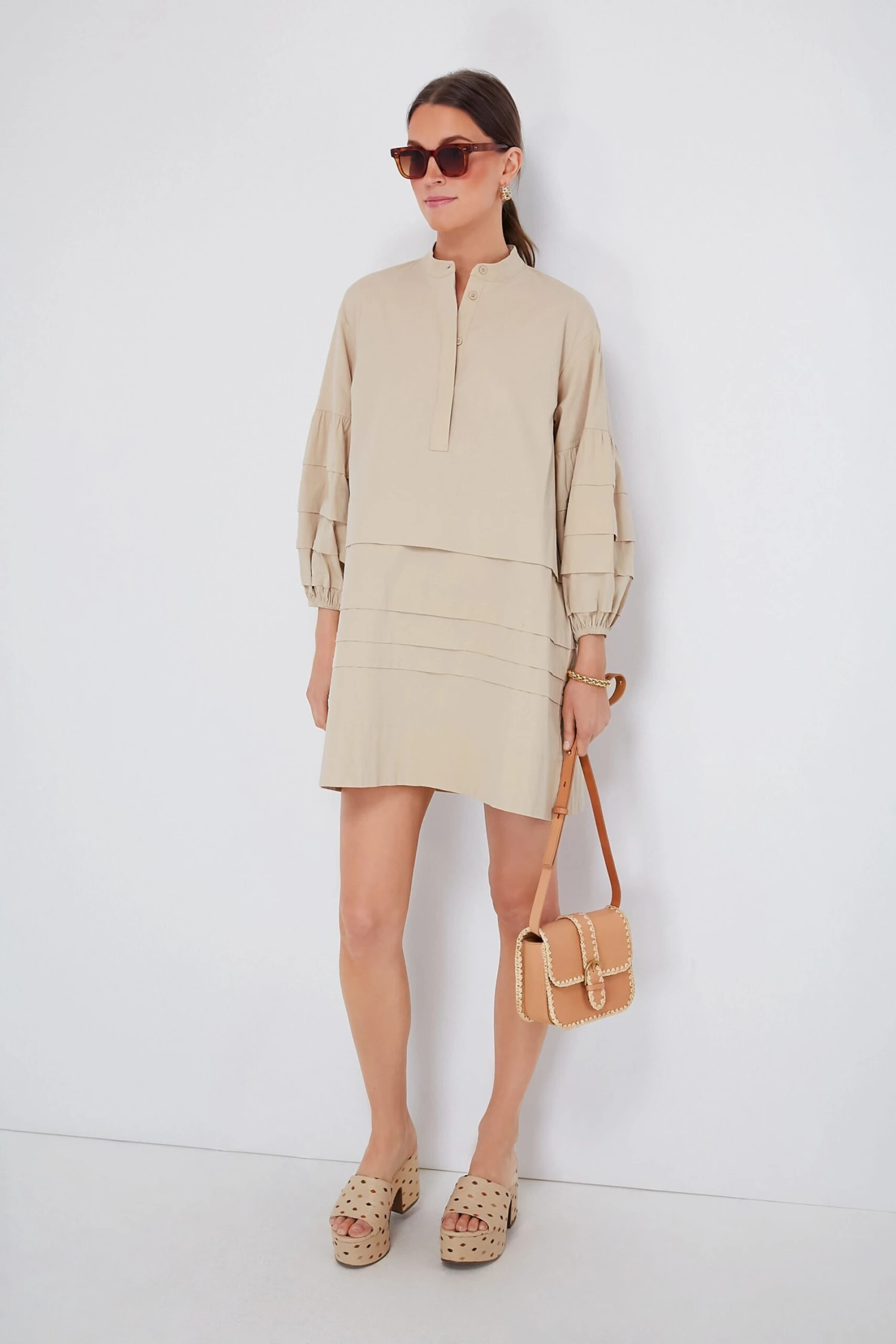 Khaki Chelsea Dress - Image 6