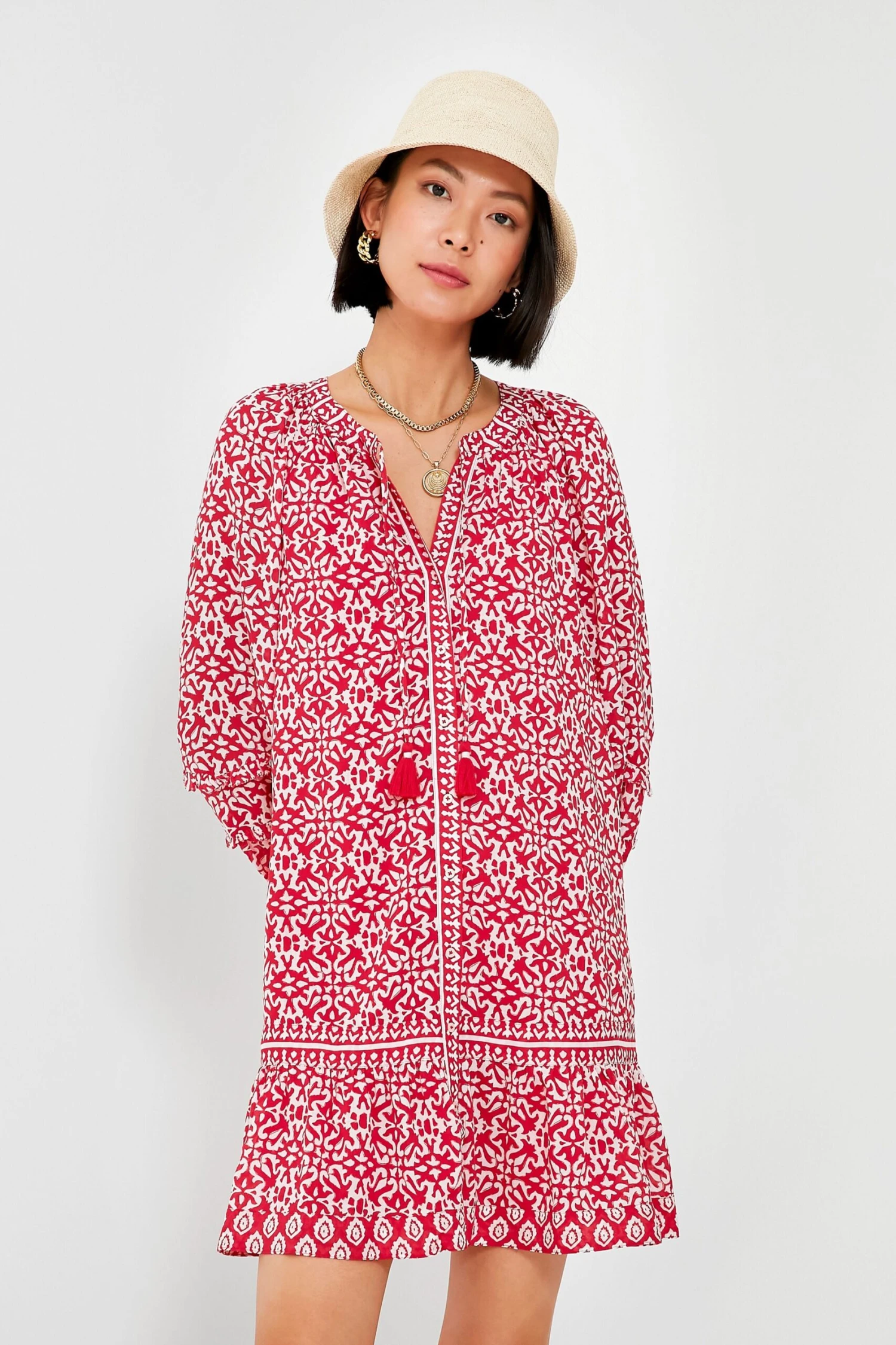 Vineyard Vines Red Tile Vineyard Dress - Image 2