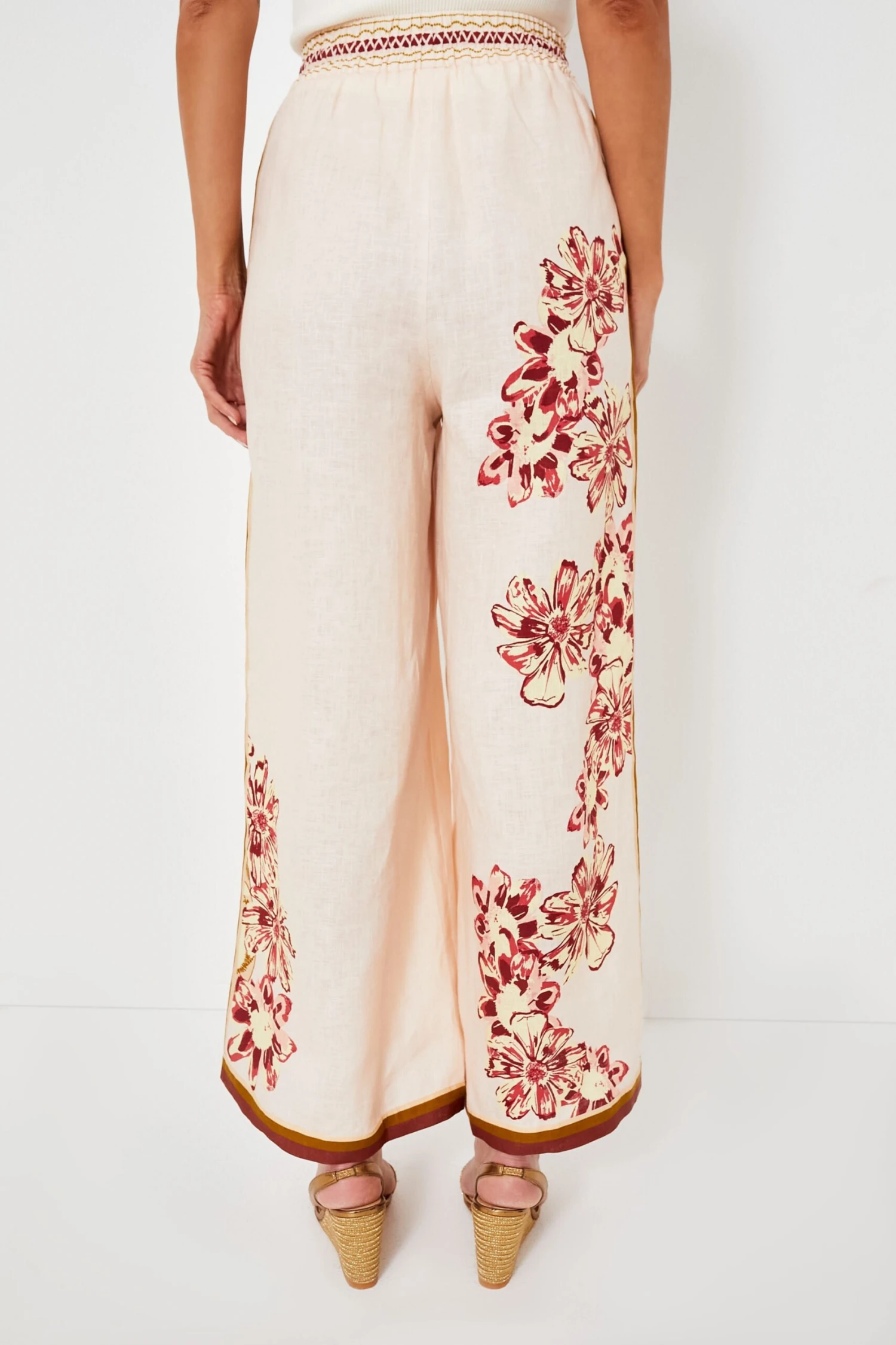 Flower Tiger Nude Pant - Image 4