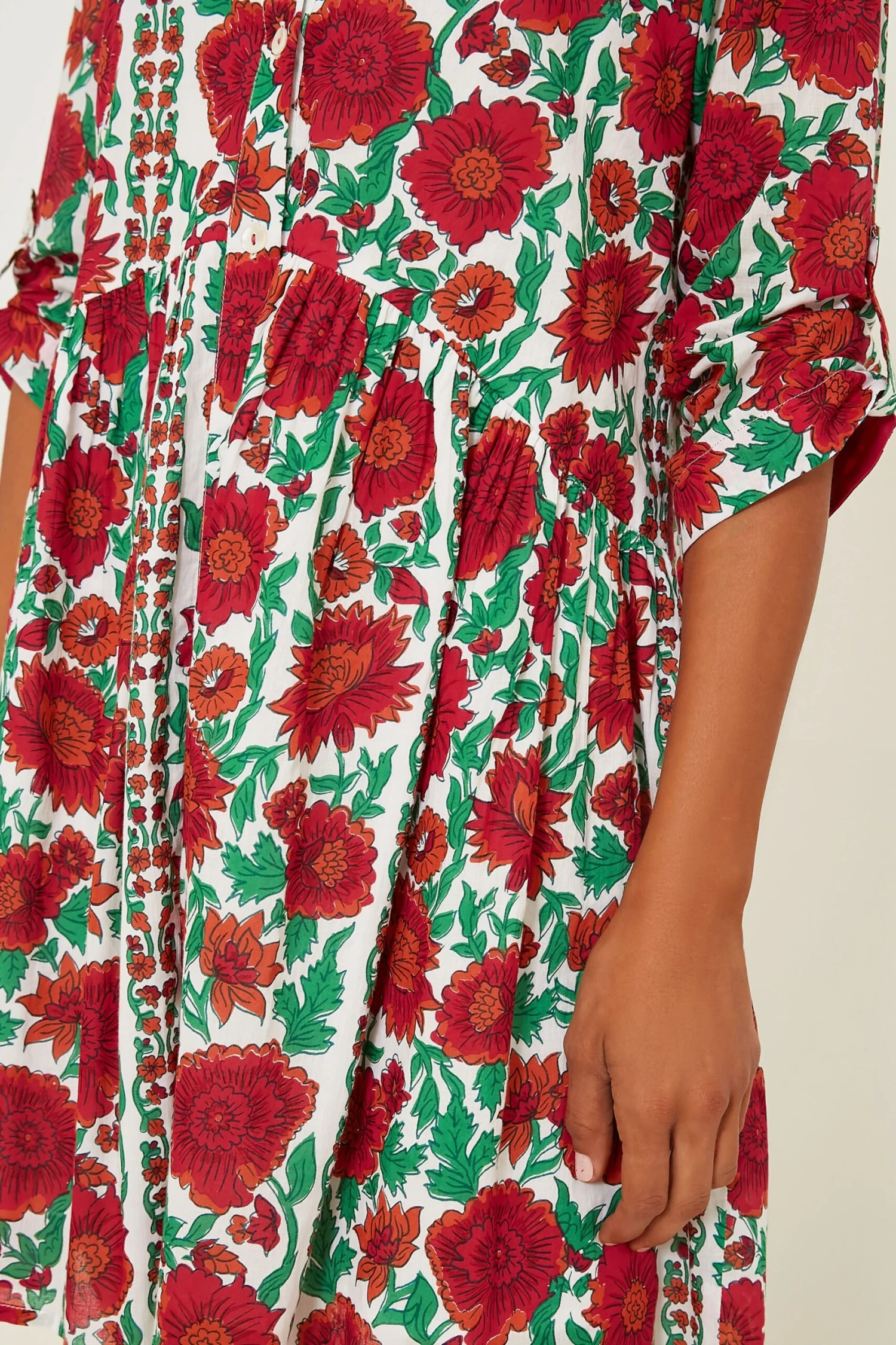 Exclusive Pink Dijon Deauville Mini Dress - Image 6