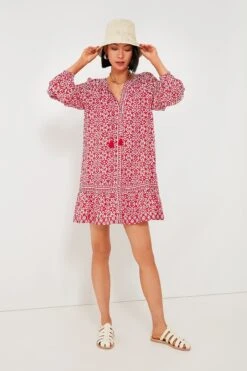 Vineyard Vines Red Tile Vineyard Dress