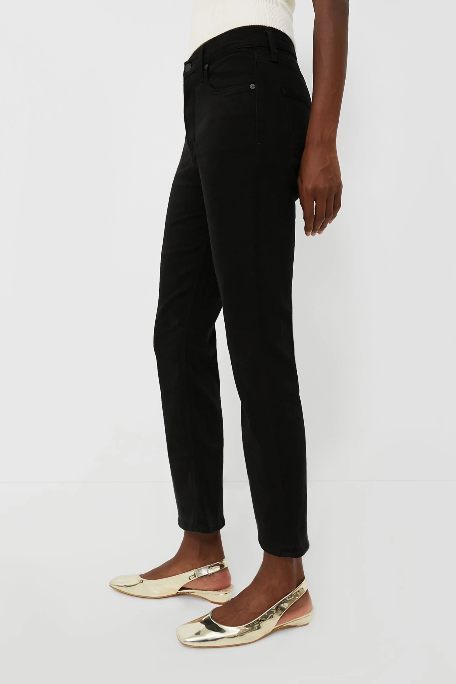 CITIZENS OF HUMANITY Plush Black Isola Cropped Boot - Image 3