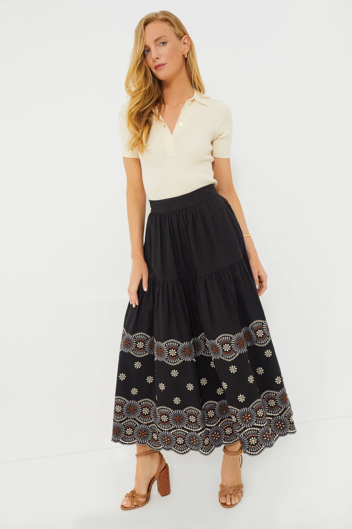 Vanessa Bruno Noir Aoda Skirt - Image 6