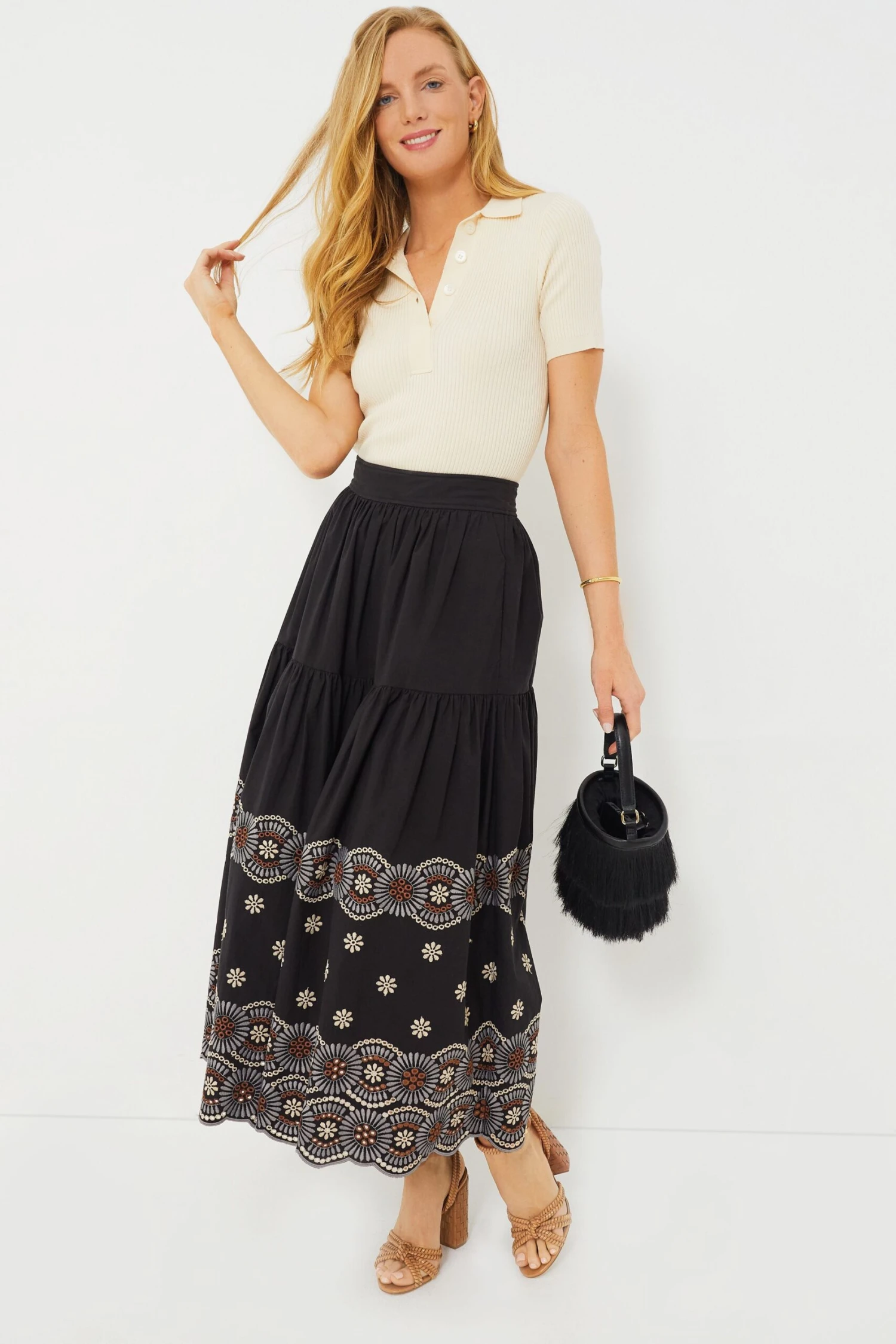 Vanessa Bruno Noir Aoda Skirt - Image 2