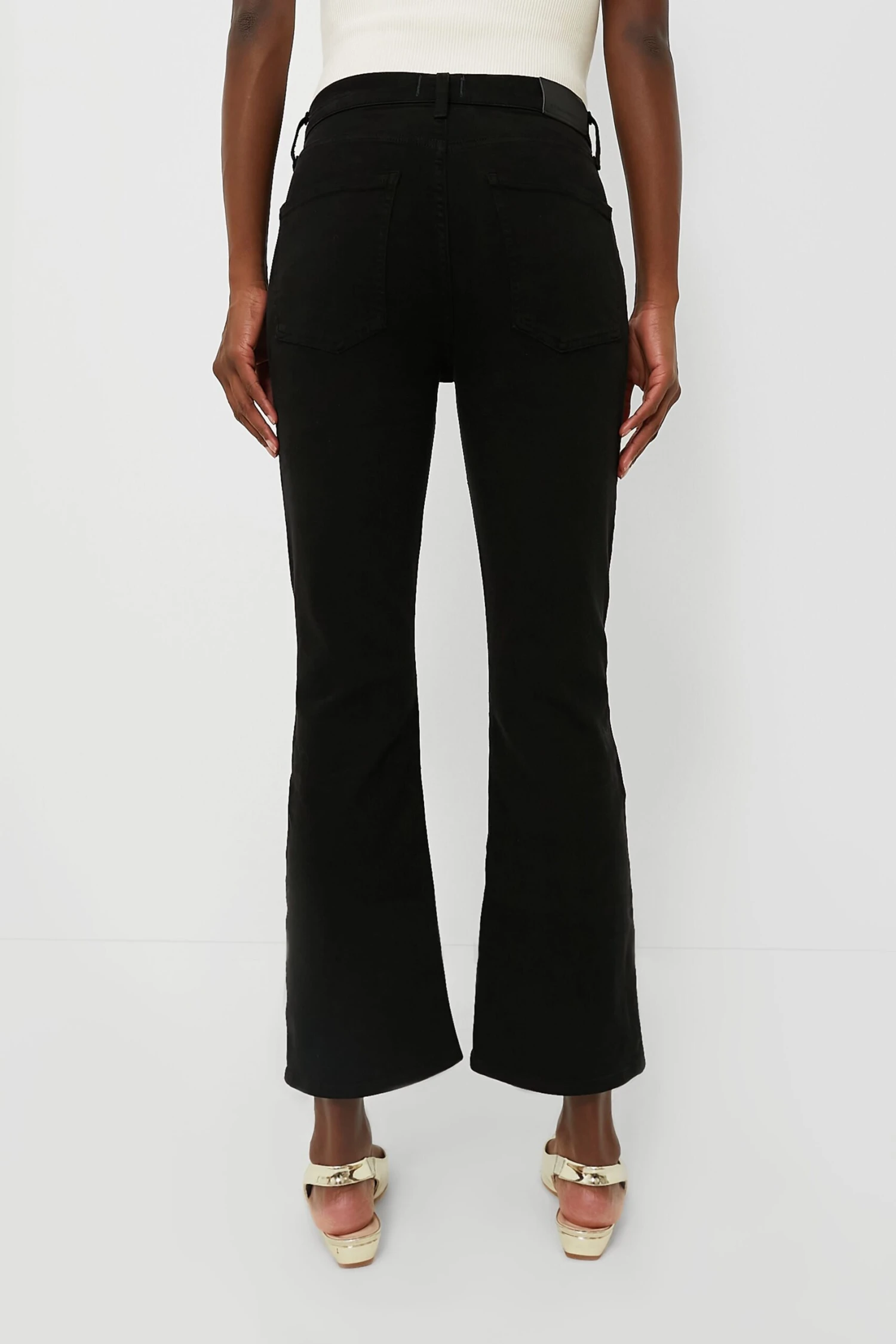 CITIZENS OF HUMANITY Plush Black Isola Cropped Boot - Image 4