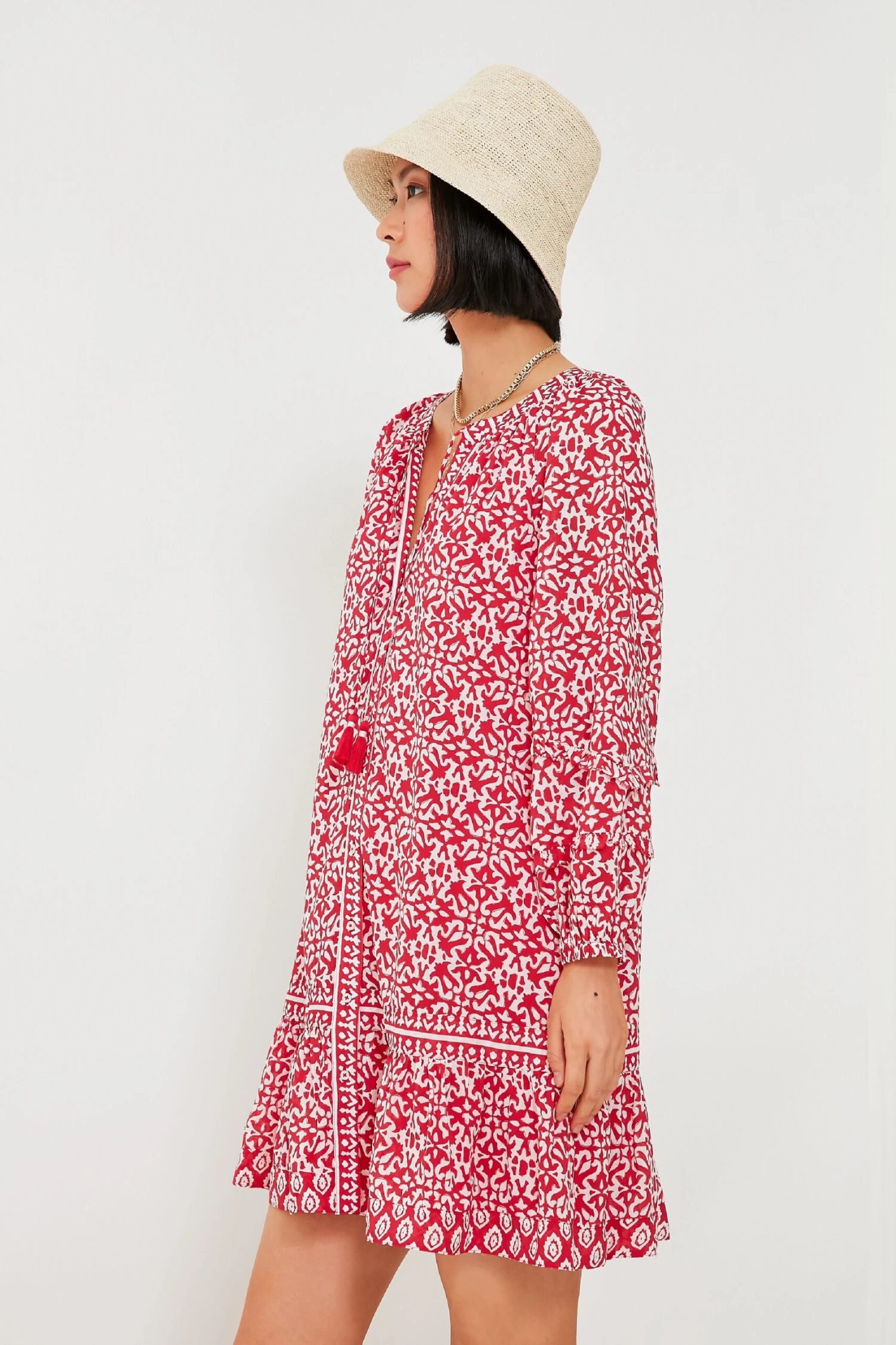 Vineyard Vines Red Tile Vineyard Dress - Image 3