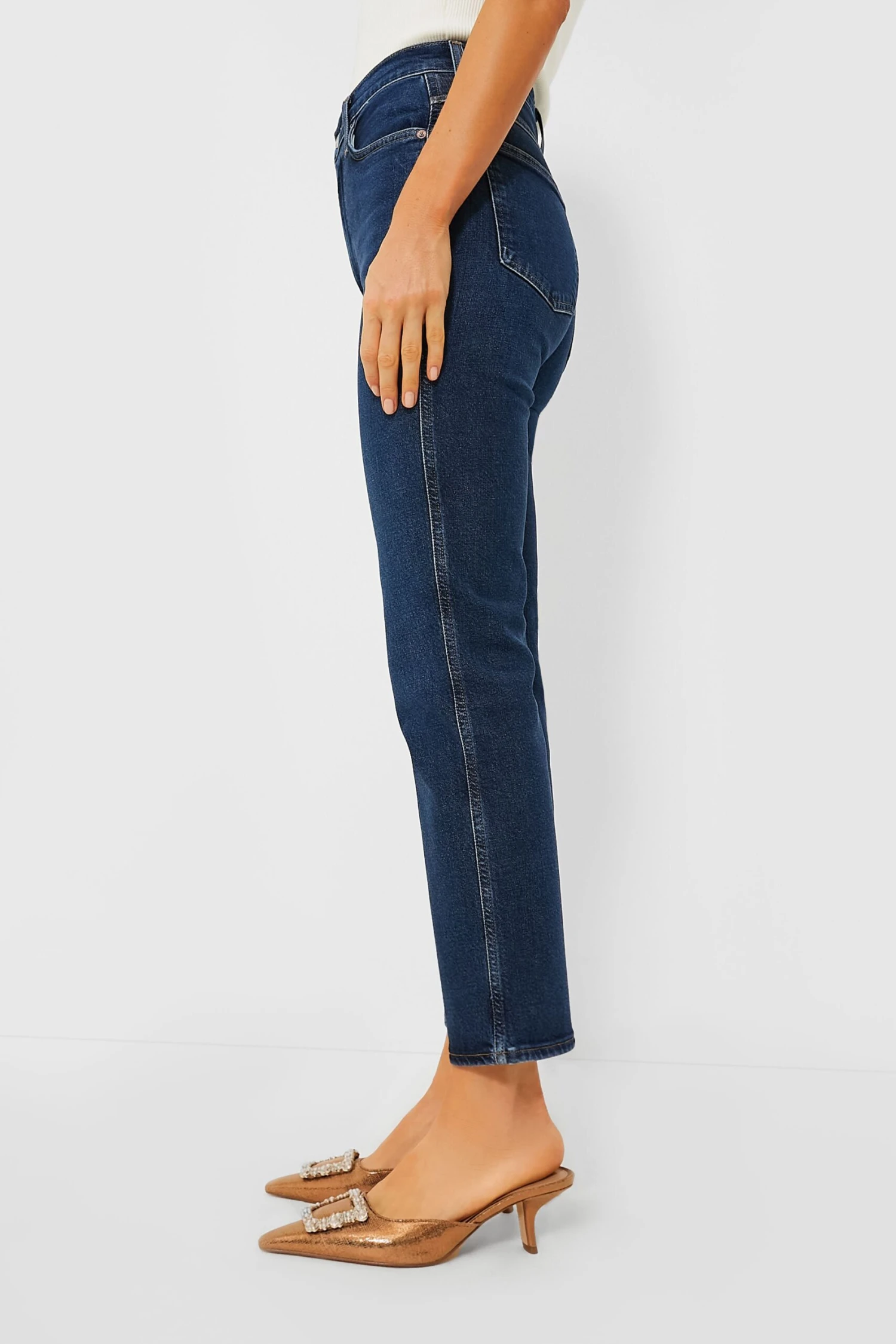 AGOLDE Song Pinch High Rise Kick Flare - Image 3