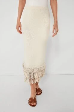 Simon Miller Ecru Sol Skirt