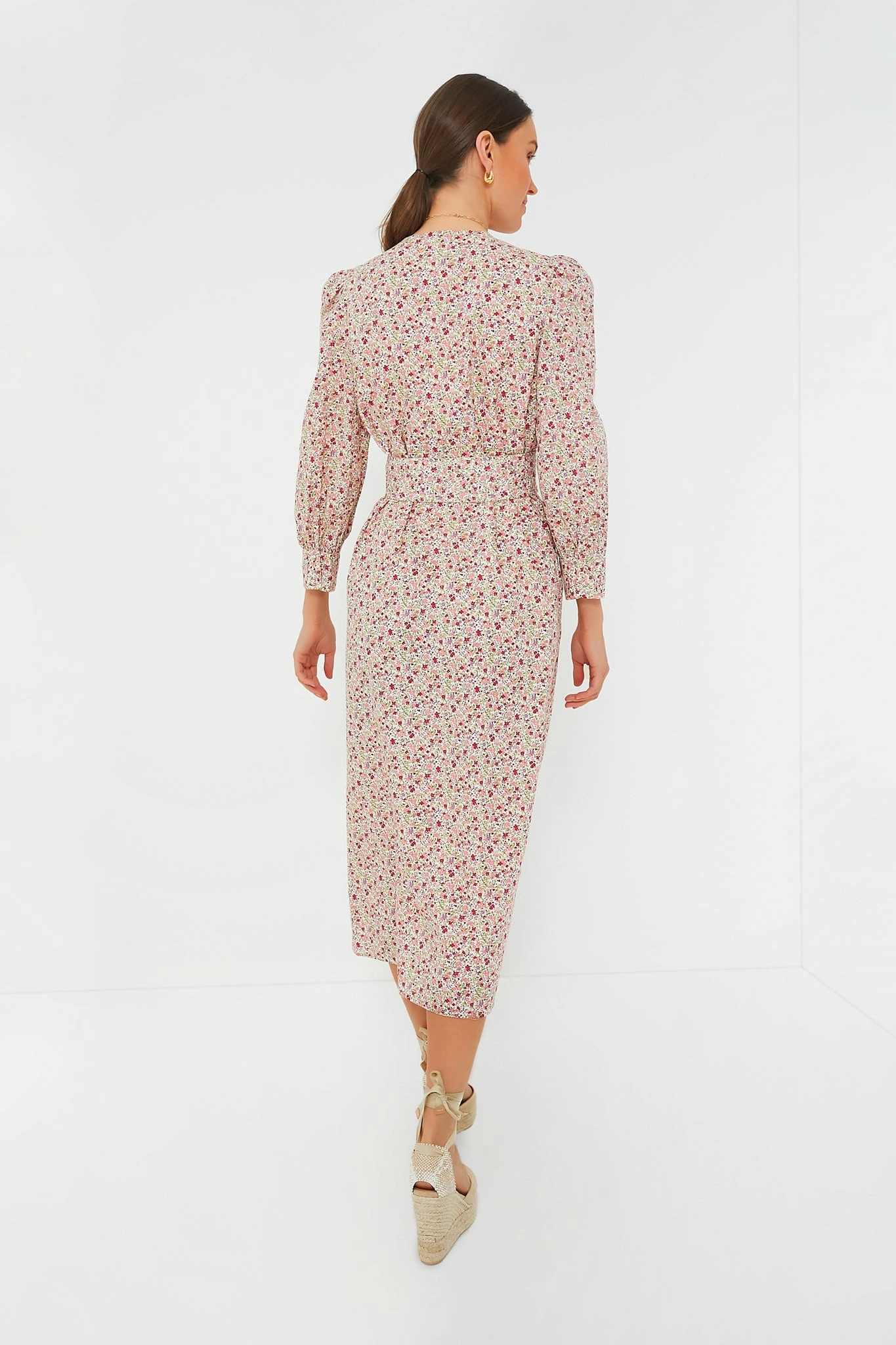 Pink Floral Nellie Maxi Dress - Image 4