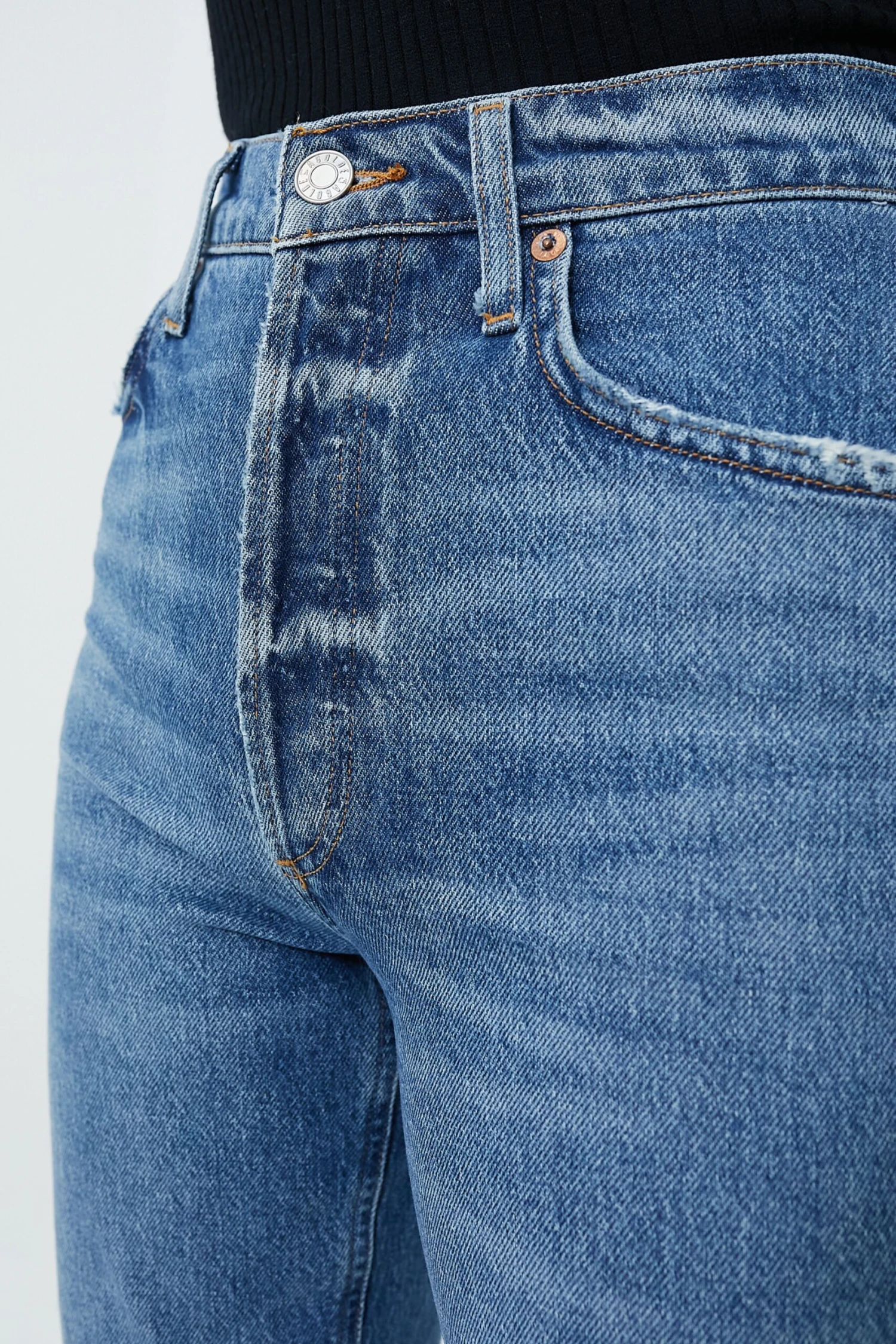 AGOLDE Moor Riley Long High Rise Straight - Image 5